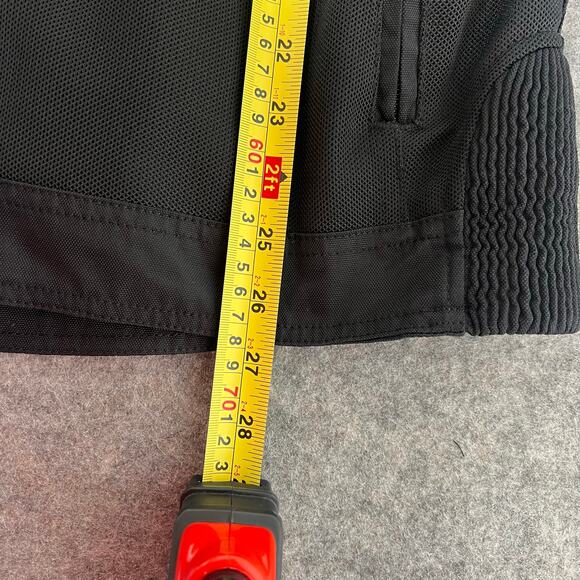 Harley Davidson Mens Black Motorcycle Jacket Mesh Armor Reflective Size Large - Picture 13 of 14